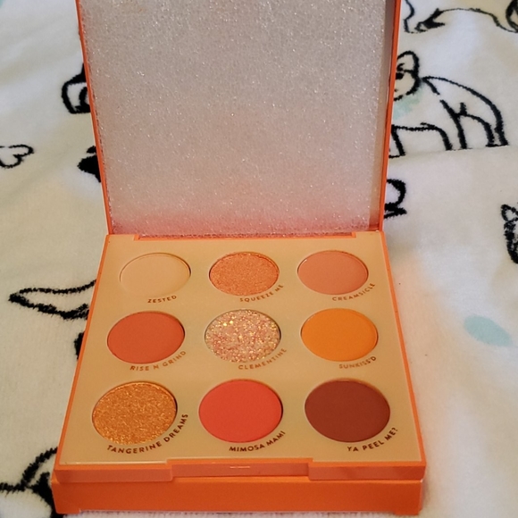 NIB Colourpop Orange You Glad Eyeshadow Palette - Picture 1 of 7